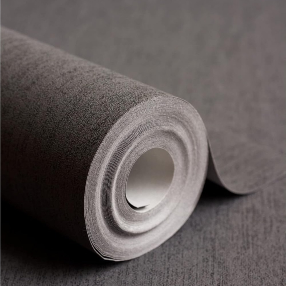 Graham & Brown Textured Wallpaper Super fresco Easy 31-863 Calico dark gray new